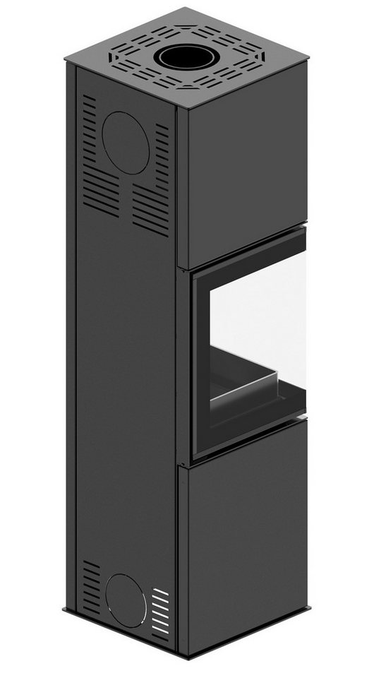Hitze Kaminofen Eck-Kaminofen Hitze GABI, raumluftunabh. -6,5kW, 6,5 kW – Bild 2 von 5