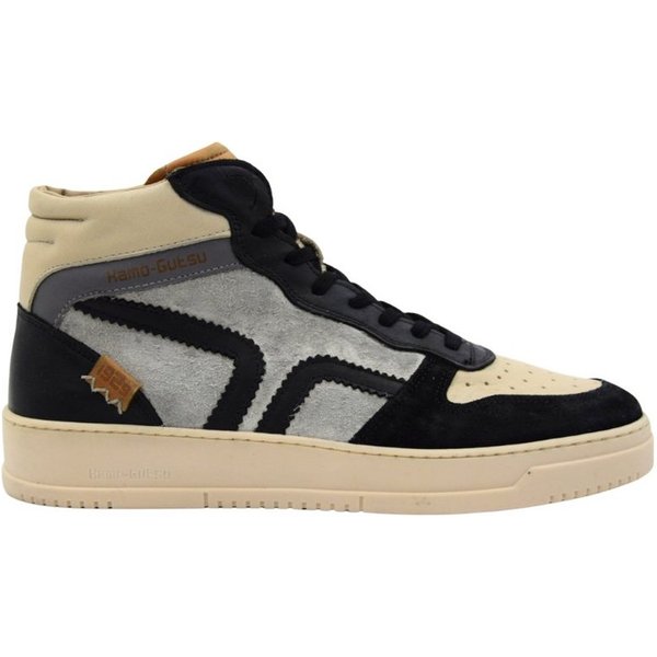 Kamo-Gutsu Kamo-Gutsu Nero Combi Herren Sneaker Sneaker Wechselfussbett
