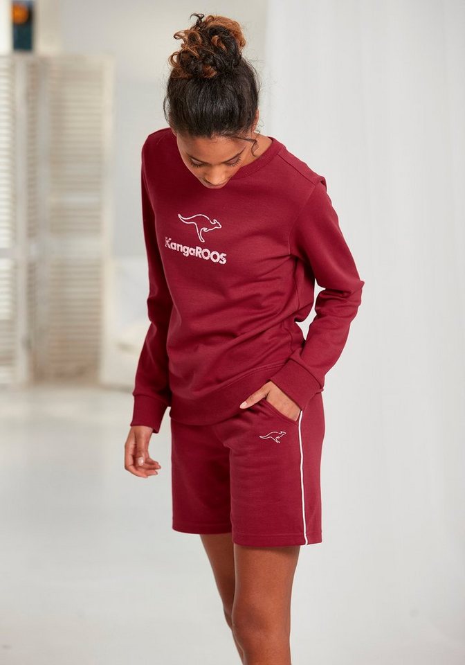 KangaROOS Bermudas mit schmalem Piping an der Seite, Loungewear – Bild 3 von 5