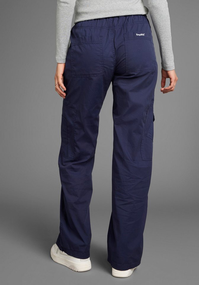 KangaROOS Cargohose (2-tlg., mit abnehmbarem Gürtel) mit besonderem Taschen-Design – Bild 2 von 5