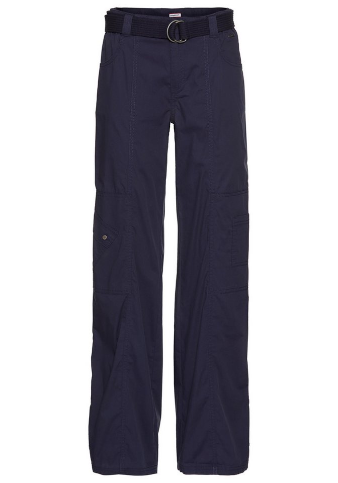 KangaROOS Cargohose (2-tlg., mit abnehmbarem Gürtel) mit besonderem Taschen-Design – Bild 4 von 5