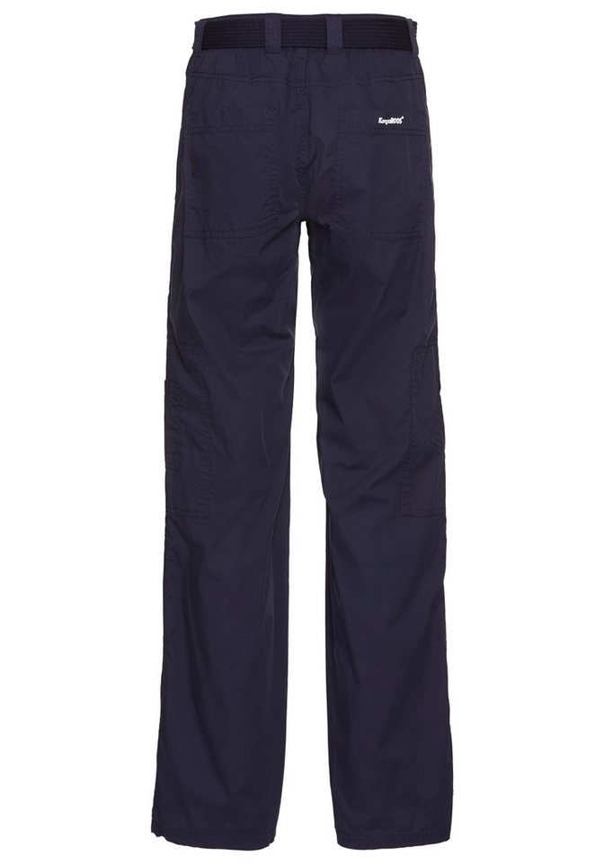 KangaROOS Cargohose (2-tlg., mit abnehmbarem Gürtel) mit besonderem Taschen-Design – Bild 5 von 5