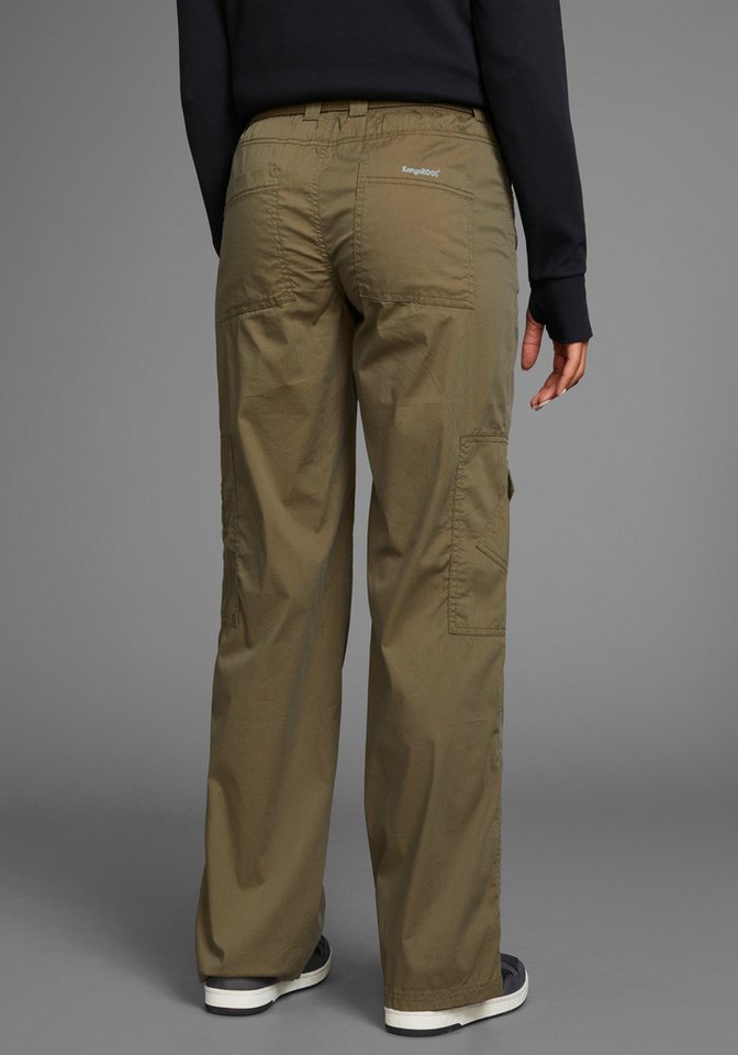 KangaROOS Cargohose (2-tlg., mit abnehmbarem Gürtel) mit besonderem Taschen-Design – Bild 2 von 5