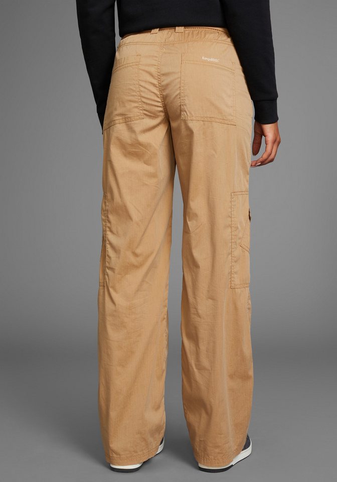 KangaROOS Cargohose (2-tlg., mit abnehmbarem Gürtel) mit besonderem Taschen-Design – Bild 2 von 5