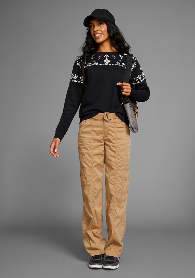 KangaROOS Cargohose (2-tlg., mit abnehmbarem Gürtel) mit besonderem Taschen-Design – Bild 3 von 5