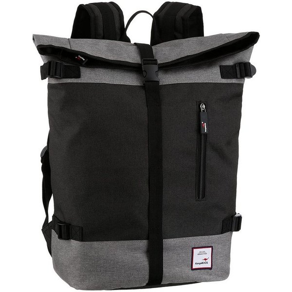 KangaROOS Cityrucksack, mit modischem Roll Top