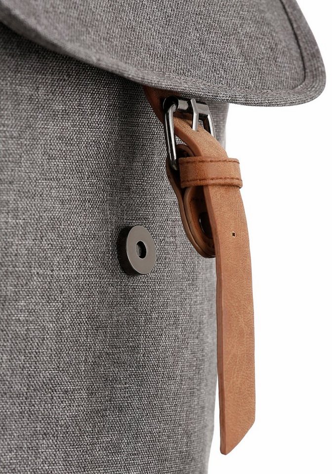 KangaROOS Cityrucksack, in schlichter Optik – Bild 4 von 5