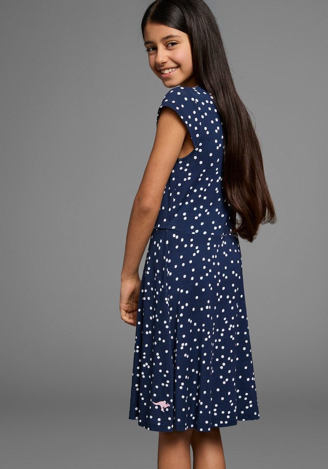 KangaROOS Jerseykleid, Skaterkleid aus Viskose für Sommer und Party, kniefrei, modisch, aus Viskose und Elasthan – Bild 2 von 5