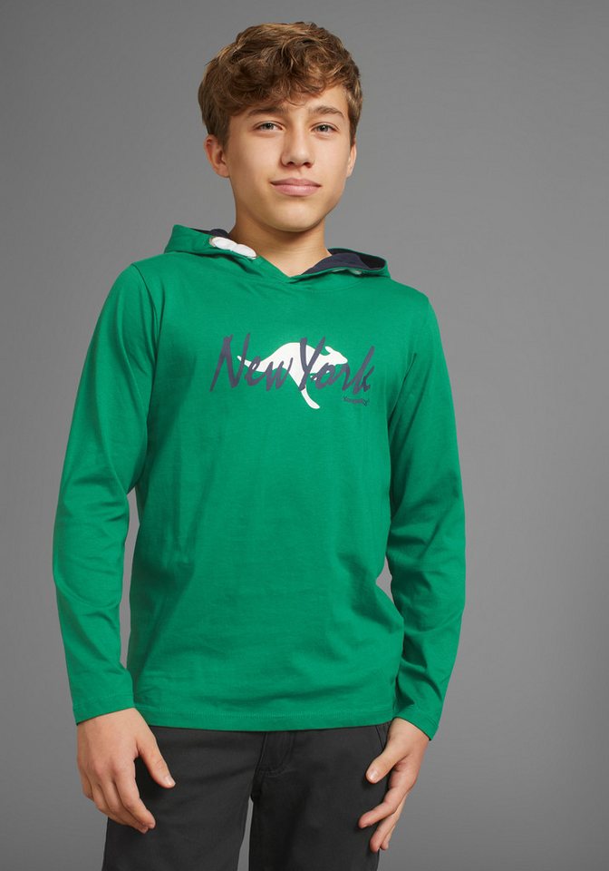 KangaROOS Kapuzenshirt Logo-Print, für den sportlichen Look – Bild 2 von 5