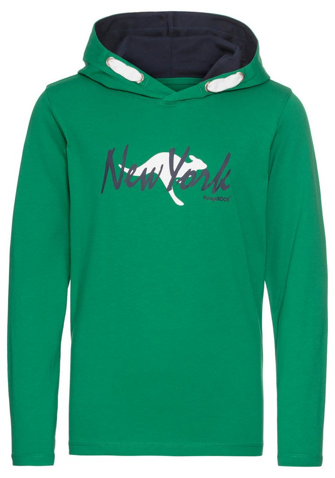 KangaROOS Kapuzenshirt Logo-Print, für den sportlichen Look – Bild 5 von 5
