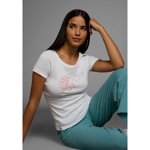 KangaROOS Kurzarmshirt Kurzarm, körpernahe Passform, bedrucktes Design