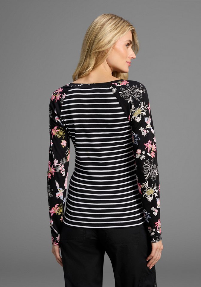 KangaROOS Langarmshirt Langarm, sehr figurbetont, aus Baumwolle – Bild 2 von 5