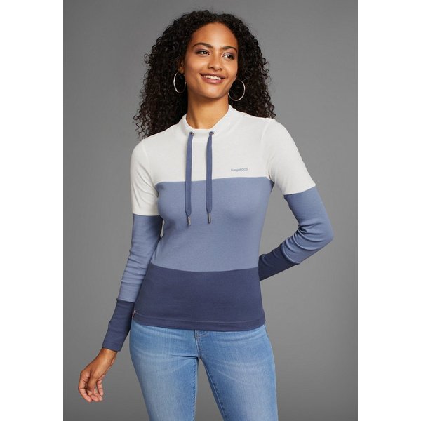 KangaROOS Langarmshirt mit Farbverlauf
