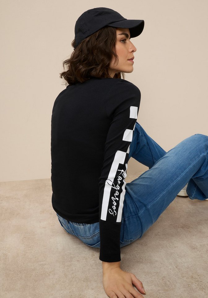 KangaROOS Langarmshirt mit Rundhalsausschnitt, hüftbedeckende Länge, Langarm-Design – Bild 2 von 5