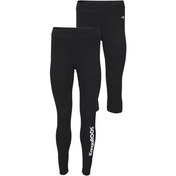 KangaROOS Leggings Doppelpack (2er-Pack) Große Größen