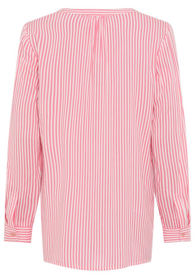 KangaROOS Longbluse Langarmbluse, figurumspielende Passform, Rundhalsausschnitt – Bild 5 von 5