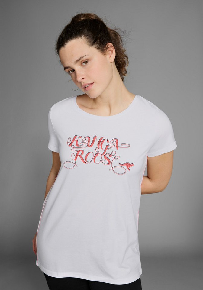 KangaROOS Longshirt (2er-Pack) Kurzarm, figurumschmeichelnde Passform, große Größen – Bild 3 von 5