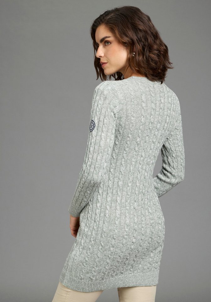 KangaROOS Longstrickjacke mit Knöpfen, po-bedeckende Länge, figurbetonte Passform – Bild 2 von 5