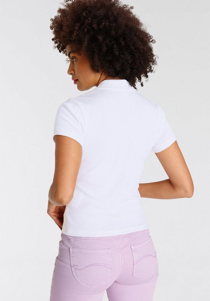 KangaROOS Poloshirt Kurzarm, figurbetonter Schnitt, aus Baumwolle – Bild 3 von 5