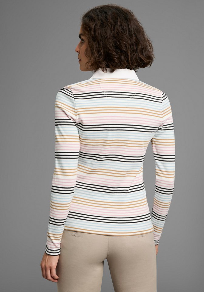 KangaROOS Poloshirt mit Polokragen, lässig geschnittene Passform, aus Interlock-Material – Bild 2 von 5