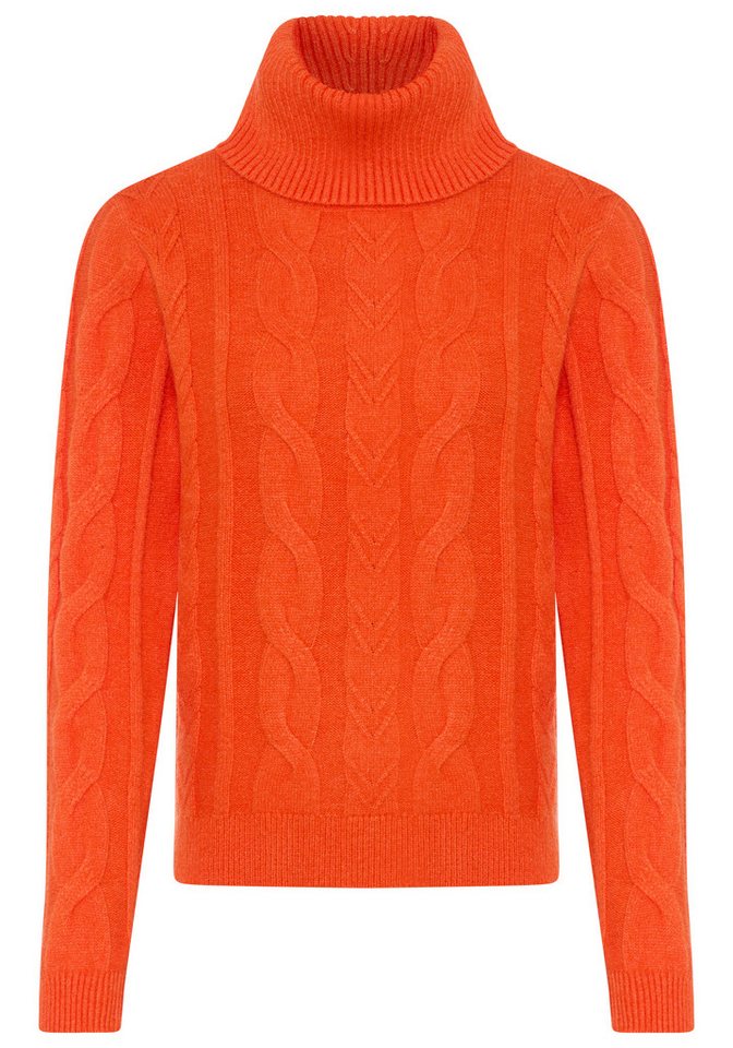 KangaROOS Rollkragenpullover aus Strick, mit lässiger Passform, hüftlange Schnittform – Bild 5 von 5