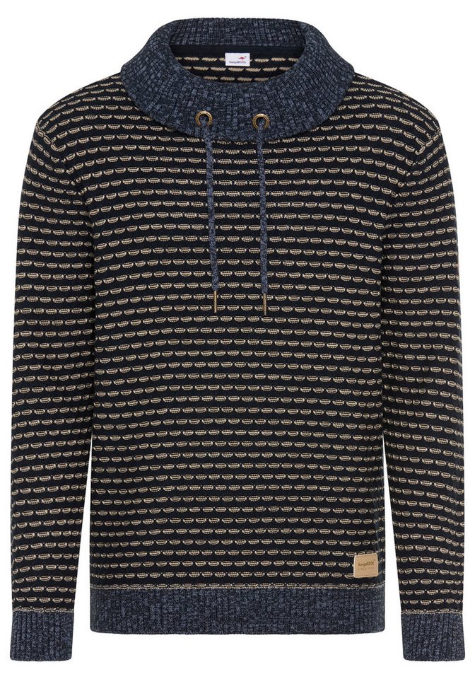 KangaROOS Rollkragenpullover aus Strick, mit Rollkragen und Kordelzügen, Langarm, Regular Fit – Bild 5 von 5