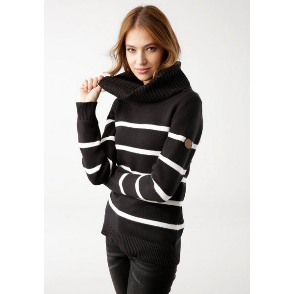 KangaROOS Rollkragenpullover mit Rollkragen, normale Passform, hüftbedeckende Länge, aus Baumwolle