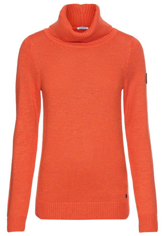 KangaROOS Rollkragenpullover mit Schalkragen, Langarm, Warm & Kuschelig – Bild 5 von 5
