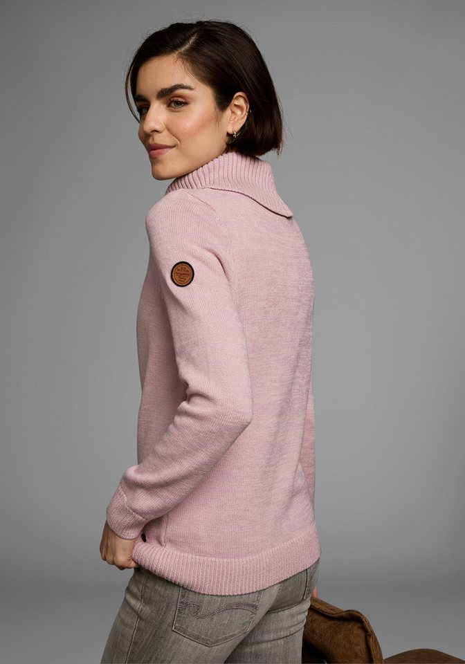 KangaROOS Rollkragenpullover mit Schalkragen, Langarm, Warm & Kuschelig – Bild 2 von 5