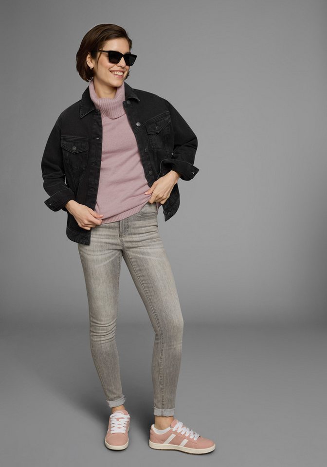 KangaROOS Rollkragenpullover mit Schalkragen, Langarm, Warm & Kuschelig – Bild 4 von 5