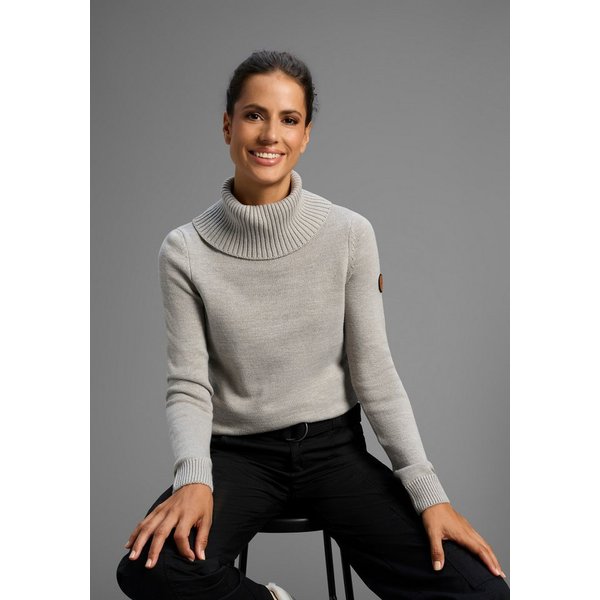 KangaROOS Rollkragenpullover mit Schalkragen, Langarm, Warm & Kuschelig