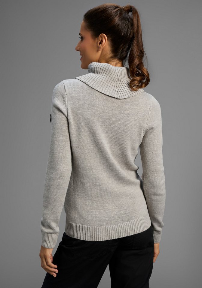 KangaROOS Rollkragenpullover mit Schalkragen, Langarm, Warm & Kuschelig – Bild 2 von 5