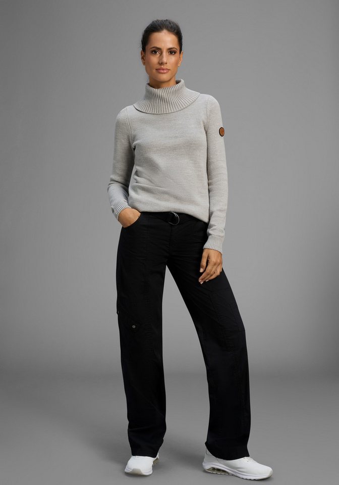 KangaROOS Rollkragenpullover mit Schalkragen, Langarm, Warm & Kuschelig – Bild 4 von 5