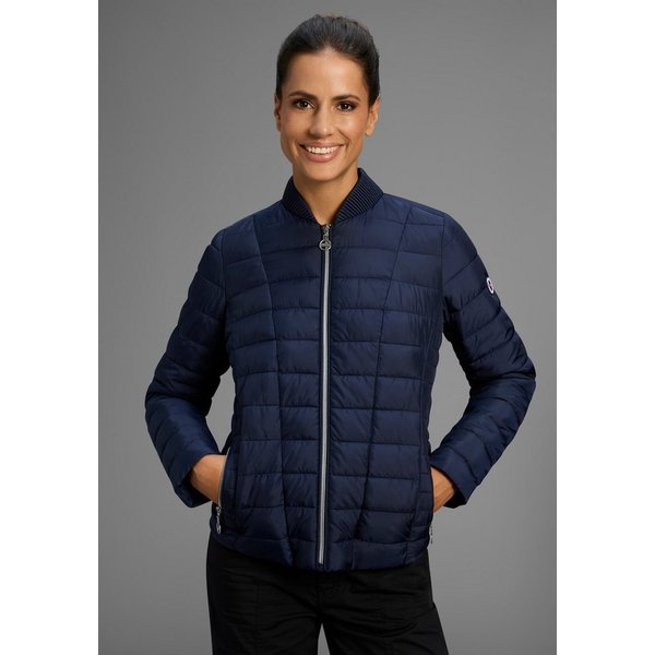 KangaROOS Steppjacke Übergangsjacke, figurbetonter Schnitt, hüftlange Passform
