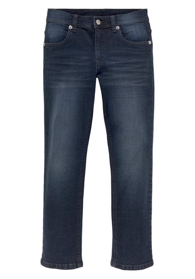 KangaROOS Straight-Jeans, regular fit mit geradem Beinverlauf bequeme Passform, gerades Bein, niedrige Leibhöhe – Bild 3 von 5