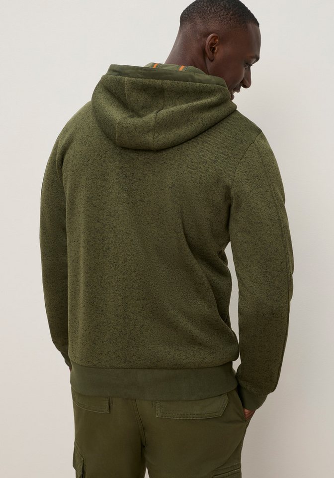 KangaROOS Strickfleecejacke mit Kapuze, mit Brusttasche, Atmungsaktiv – Bild 2 von 5