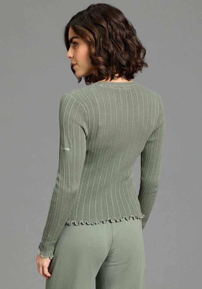 KangaROOS Strickjacke aus Pointelle-Strick – Bild 2 von 5