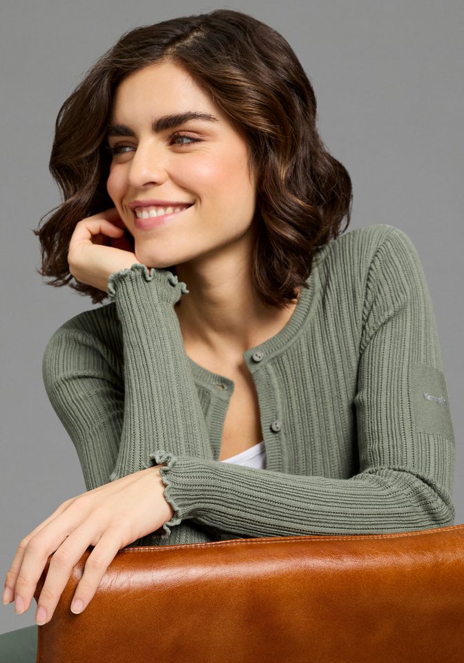 KangaROOS Strickjacke aus Pointelle-Strick – Bild 3 von 5