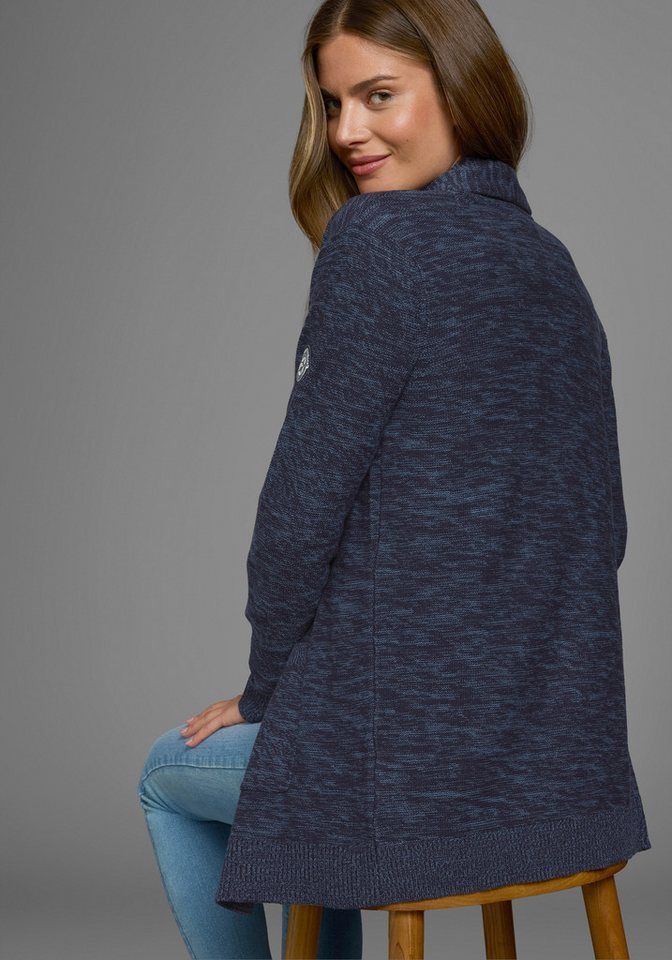 KangaROOS Strickjacke in melierter Optik – Bild 2 von 5
