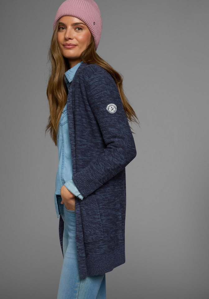 KangaROOS Strickjacke in melierter Optik – Bild 3 von 5