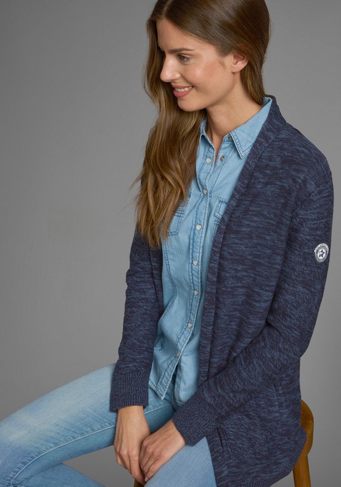 KangaROOS Strickjacke in melierter Optik – Bild 4 von 5