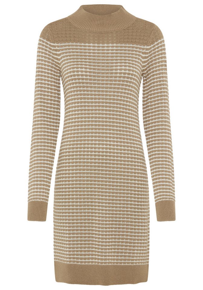 KangaROOS Strickkleid mit bequemem Schnitt, Langarm, ca. Mitte Oberschenkel lang – Bild 5 von 5