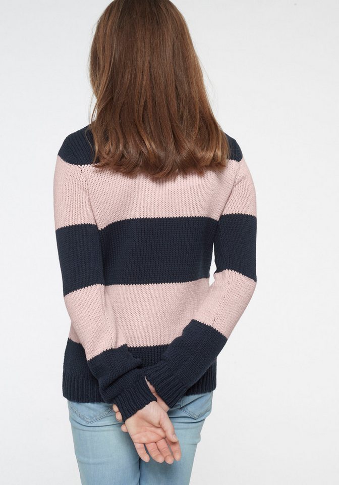 KangaROOS Strickpullover in modischer Streifenoptik – Bild 2 von 5