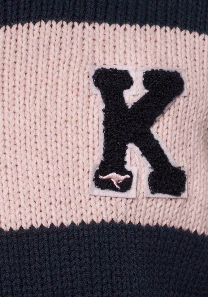 KangaROOS Strickpullover in modischer Streifenoptik – Bild 5 von 5
