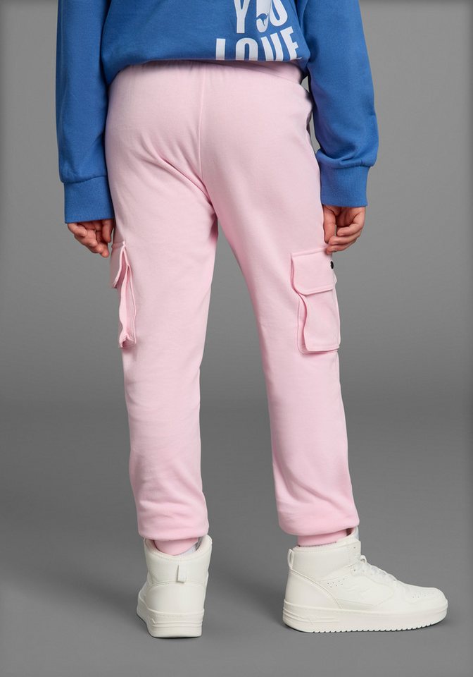 KangaROOS Sweathose Cargo-Sweathose Lässige Sweathose, Jogginghose mit Taschen – Bild 2 von 5