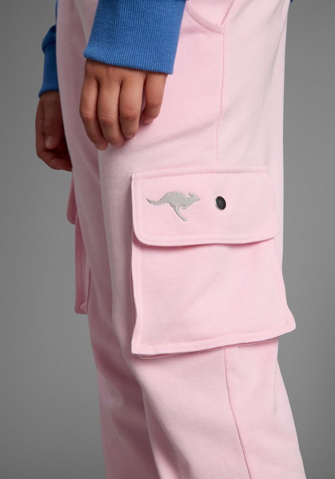 KangaROOS Sweathose Cargo-Sweathose Lässige Sweathose, Jogginghose mit Taschen – Bild 3 von 5