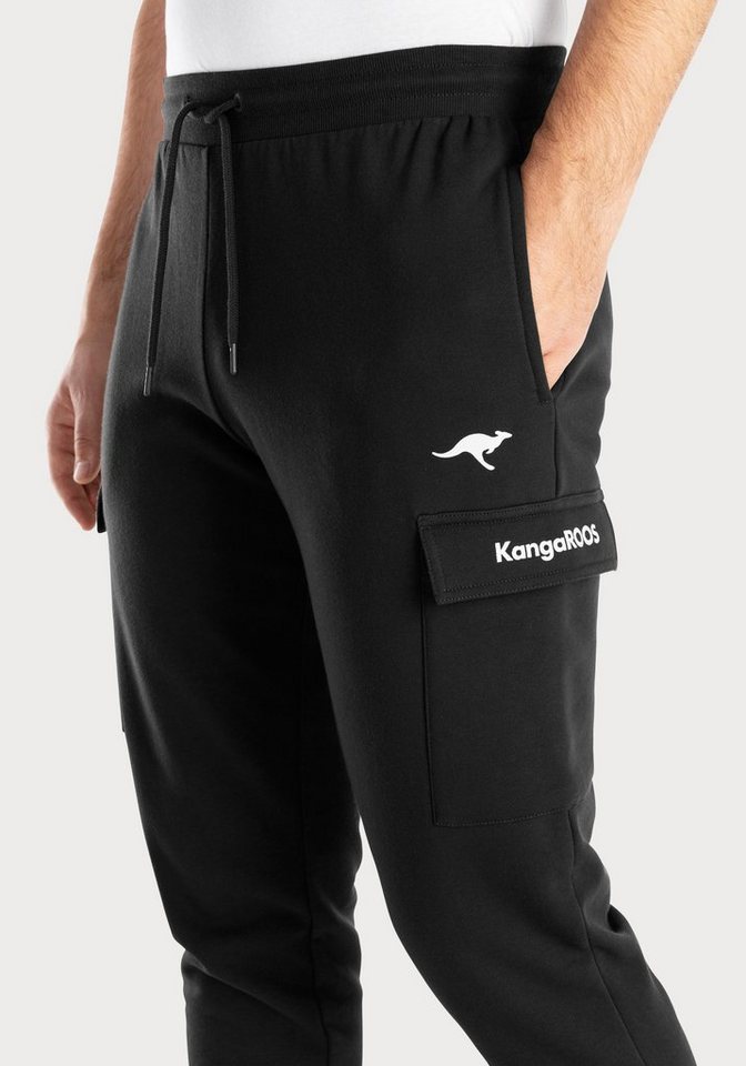 KangaROOS Sweathose Jogginghose mit Kordel, Relaxhose leichte Sweat-Qualtität – Bild 3 von 5