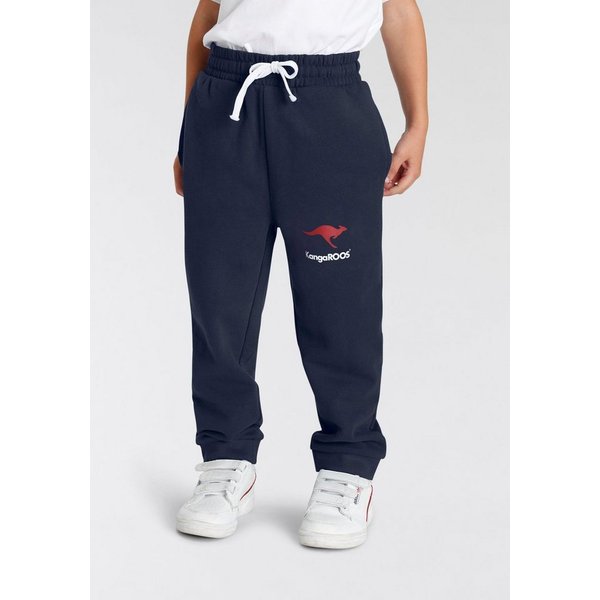 KangaROOS Sweathose Jogginghose mit Logo-Print Basic für kleine Jungen