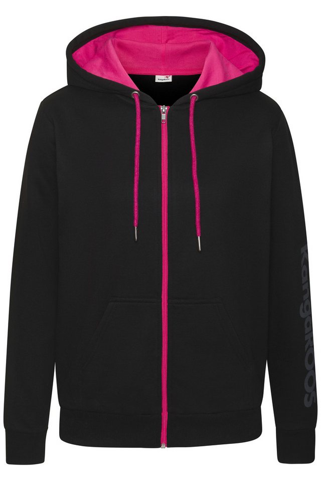 KangaROOS Sweatjacke mit kontrastfarbenen Details, Loungewear – Bild 2 von 5