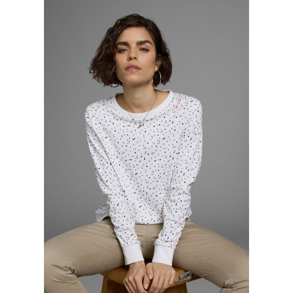 KangaROOS Sweatshirt Langarm, bedruckt, Rundhalsausschnitt, aus Interlockmaterial